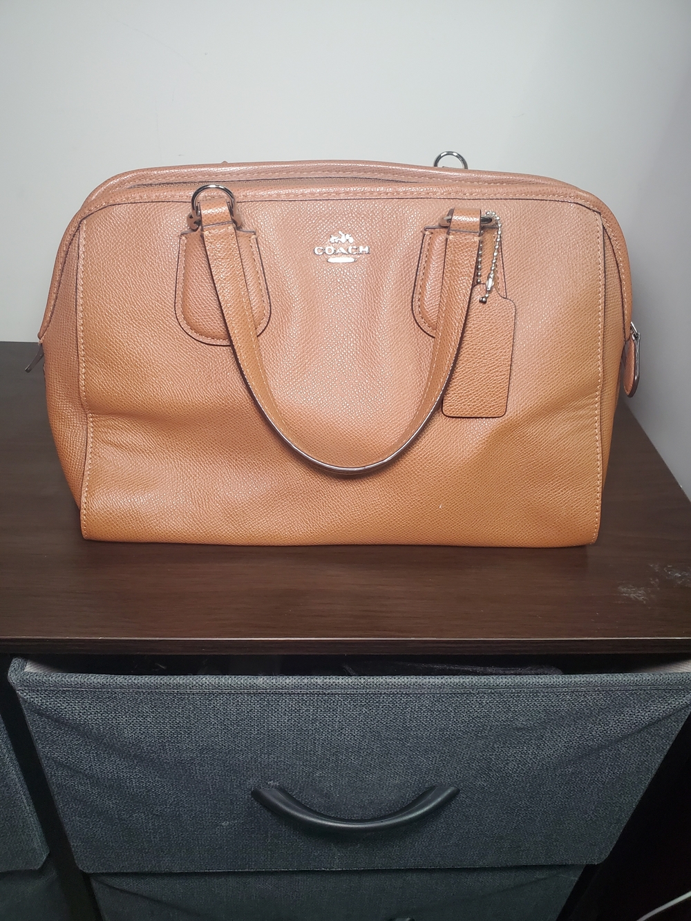 Coach Brown Leather Nolita Satchel